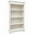 Freshly refinished in Benjamin Moore Seapearl (OC-19), this elegant vintage bookcase offers timeless Neoclassical styling...