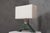 Metal Indian Green Marble and Murano Glass Table Lamp, 2000s For Sale - Image 7 of 11