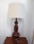 Mid-Century Modern 1950s F.A.I.P. Vintage Monumental Plaster and Chalkware Table Lamp Marked For Sale - Image 3 of 6
