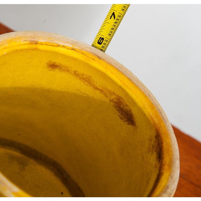 Mid Century Modern Ceramic Bitossi Rosenthal Netter Italy Yellow Onion Round For Sale - Image 12 of 12