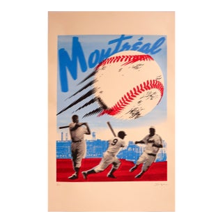 2026 Contemporary Poster - Tribute to Jackie Robinson by Sébastien Lepine For Sale