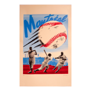 2026 Contemporary Poster - Tribute to Jackie Robinson by Sébastien Lepine