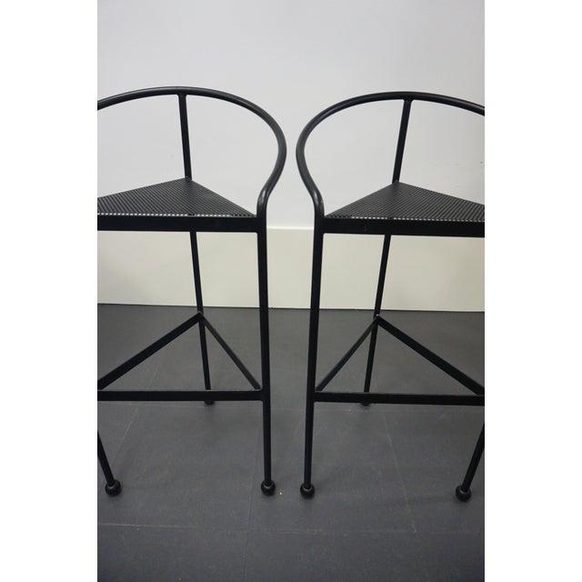 Vintage High Stools, 1986, Set of 2 For Sale - Image 12 of 14