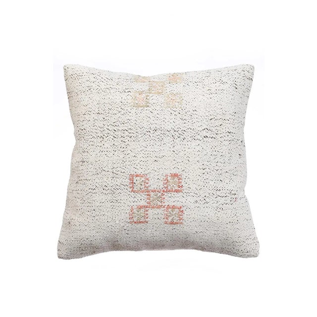 Turkish Kilim Pillow Cover For Sale - Image 4 of 4