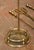 Mid-Century French Brass and Iron Five-Piece Fireplace Tool Set For Sale - Image 9 of 9
