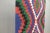 1980s African Red Blue Ikat Small Rug For Sale - Image 9 of 13