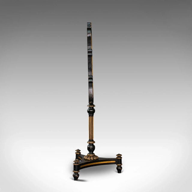 Early 19th Century Regency Needlepoint Tapestry Antique Fireside Screen Panel For Sale - Image 6 of 13