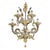 Early 21st Century Imperial Italian Ca Rezzonico with Gold Flowers and Leaves Murano Glass For Sale - Image 5 of 5