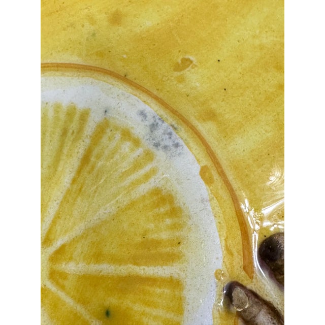 1980s Vintage Ceramic Decorative Plate For Sale - Image 5 of 9