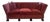 1920s Spanish Revival Tuxedo Couch in Red Velvet For Sale