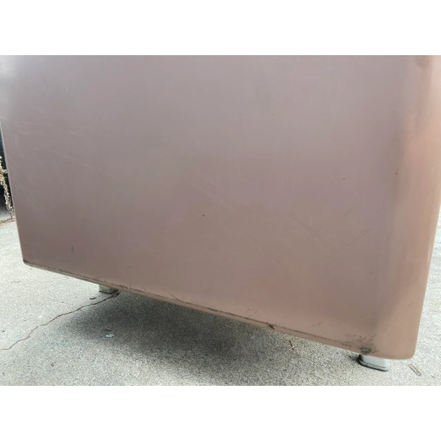 Vintage General Fireproofing Company Metal Tanker Desk For Sale - Image 12 of 13