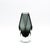 Hand-Blown Murano Briolette Vase in Grey For Sale - Image 4 of 8