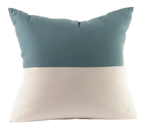 Graphic Half & Half "Flag" Pillow