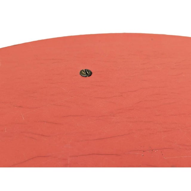 Italian Plastic Laminate and Wood Side Table, 1960s For Sale - Image 6 of 10