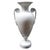 1960s KPM Porcelain Neoclassical Amphora Vase Germany circa 1960 For Sale - Image 5 of 7