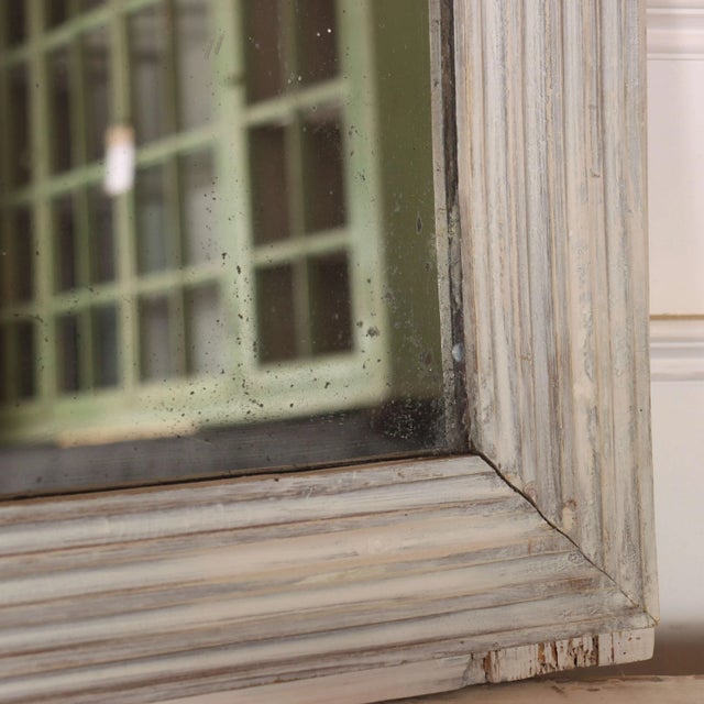 White French Painted Dressing Mirror, 1890s For Sale - Image 8 of 9