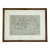 Mid 20th Century Lisel Salzer (1906–2005) Original Unsigned Sketch – Central Park, Nyc – Custom Framed For Sale