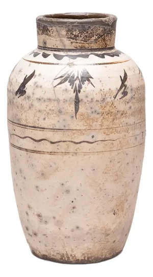 Chinese Petite Cizhou Wine Jar, C. 1850