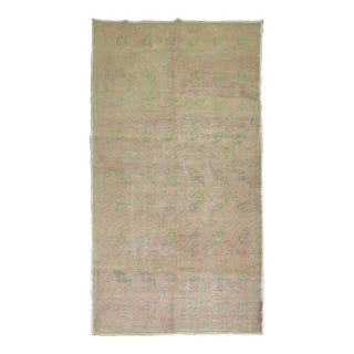 Shabby Chic Turkish Blush Color Rug For Sale