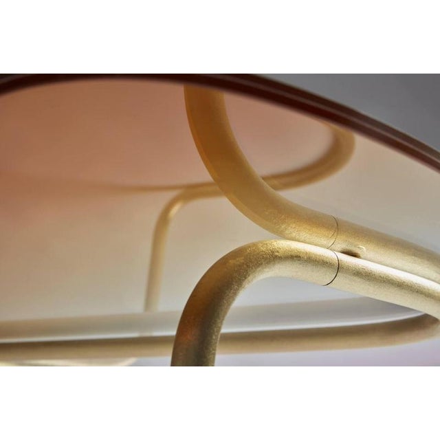 Ellipse Aquarelle Coffee Table by Jennifer Midoz For Sale - Image 4 of 8