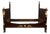 Antique Empire Bed in Mahogany, 1820 For Sale
