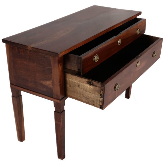 Antique Biedermeier Chest of Drawers in Walnut, 1815 For Sale - Image 6 of 18