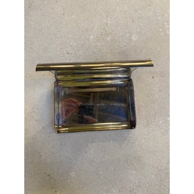 Silver Minimalist Italian Stainless Steel Box, 1970s For Sale - Image 8 of 8