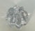 Contemporary Vintage 1990s Simon Pearce Signed Iceberg Style Glass Votive For Sale - Image 3 of 6
