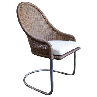 McGuire Cantilever Chair Coco Finish For Sale