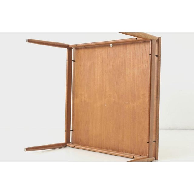 Wood Vintage Danish Side Table by Grete Jalk for France + Son, 1960 For Sale - Image 7 of 13