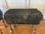 Black Vintage Italian Portoro Marble Top SideTables With Ornate Gilded Metal Bases - Pair For Sale - Image 8 of 15