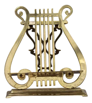 Gilt Book Stand Holder
