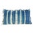 Indigo Mali Textile Mudcloth Lumbar Pillow For Sale