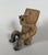 Quimbaya culture, Colombia, Central Cauca Valley. Circa 500-1500 AD. Terracotta sculpture of a seated chieftain...