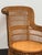 Late 20th Century Woven Rattan Armchair, Vintage For Sale - Image 5 of 12
