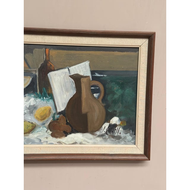 Inge Camill, Still Life, 1960s, Oil on Canvas, Framed For Sale - Image 11 of 14