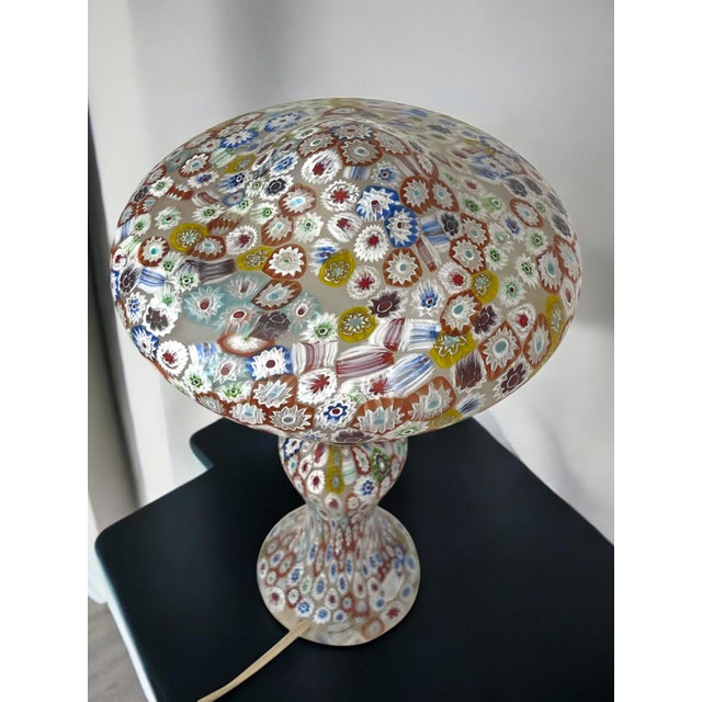 A Pair of Italian Millefiori Lamps For Sale - Image 9 of 11
