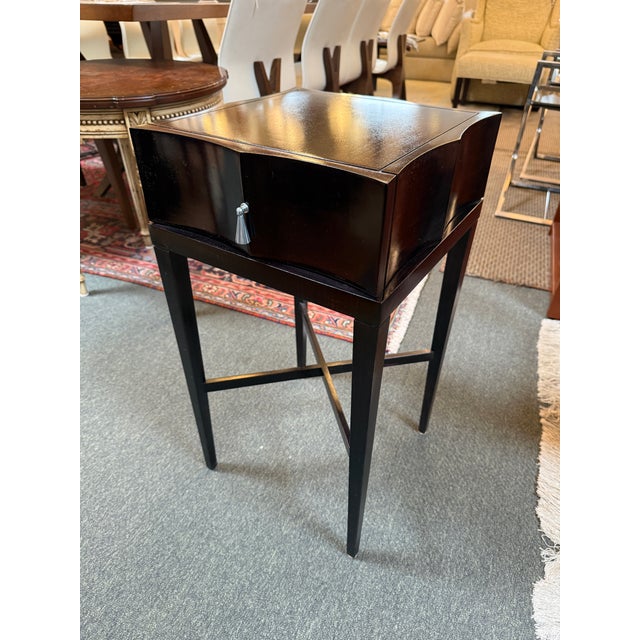 Art Deco Baker Furniture Archetype Side Table For Sale - Image 3 of 12