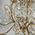 Early 20th Century Italian Glass Drop Chandelier with Brass Structure, 1900s For Sale - Image 14 of 18