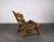 Wood Brutalist Chair in Oak by Dittmann & Co fort Awa Radbound, 1960s For Sale - Image 7 of 18