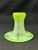 Late 20th Century Higgins Art Glass Drop Out Vase Kiwi For Sale - Image 5 of 6
