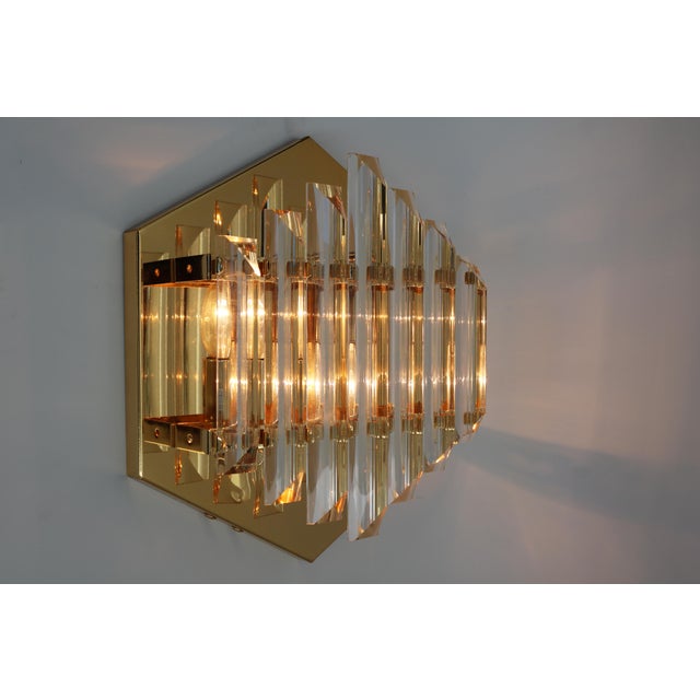 Vintage Hollywood Regency Wall Lamp from Honsel, 1990s For Sale - Image 4 of 9