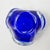 Vintage Blue Murano Glass Ashtray, 1960s For Sale - Image 4 of 12