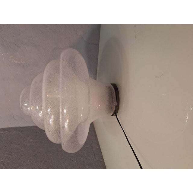 Lotus Pullegous Table Lamp in Murano Glass by Carlo Nason for Mazzega, 1980s For Sale - Image 12 of 18