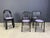 Contemporary Nr 222 Chairs by Robert Mallet-Stevens, 1980s, Set of 8 For Sale - Image 3 of 12