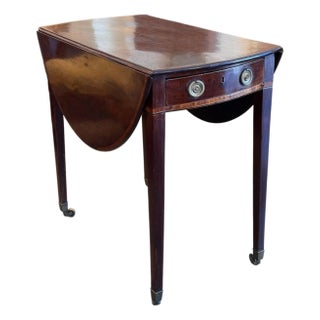 19th Century Mahogany Pembroke Table For Sale