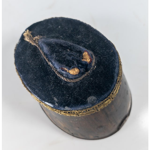 Metal 19th Century Rustic Horse Hoof Pin Cushion or Paperweight With Horseshoe For Sale - Image 7 of 10