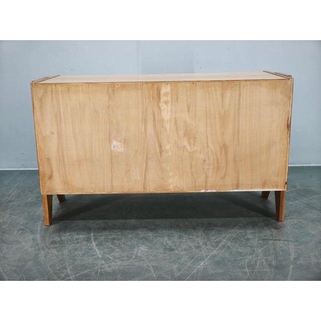 Czechoslovak Maple Sideboard with Drawers and Cabinet, 1960s For Sale - Image 17 of 18