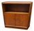 Vintage Oak Cabinet or Bookcase with Cupboard Storage For Sale