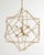The Aerial Pendant Light by Currey & Company features a striking openwork design in a contemporary gold leaf finish. Airy...